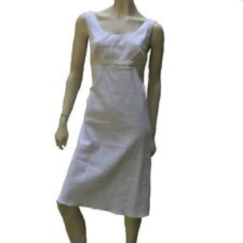 Piazza Sempione Dress White Linen Dress